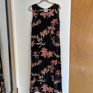 Vintage Dressing Clio Floral Maxi Dress